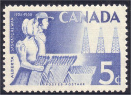 Canada Petrole Oil Ble Wheat Agriculture MNH ** Neuf SC (03-55a) - Unused Stamps