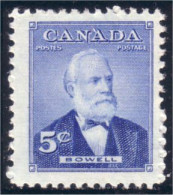 Canada Mackenzie Bowell MNH ** Neuf SC (03-50) - Unused Stamps