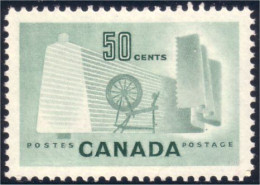 Canada Textile MNH ** Neuf SC (03-34a) - Unused Stamps