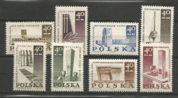 POLOGNE  Du N° 1607 Au N° 1614 NEUF - Ongebruikt