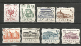 POLOGNE  Du N° 1449 Au  N° 1456 NEUF - Neufs