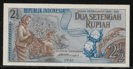 INDONESIA - 2 1/2 RUPIAS - Indonésie