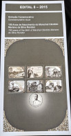 Brochure Brazil Edital 2015 08 Marechal Rondon Communication Without Stamp - Lettres & Documents