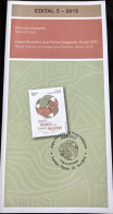 Brochure Brazil Edital 2015 05 World Games Of Indigenous Peoples Indio Without Stamp - Covers & Documents