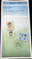 Brochure Brazil Edital 2015 01 Young Apprentice Reducing CO2 Emissions Without Stamp - Lettres & Documents