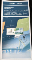 Brochure Brazil Edital 2015 01 WorldSkills Sao Paulo Professional Education Without Stamp - Brieven En Documenten