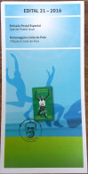 Brochure Brazil Edital 2016 21 Joao Do Pulo Athletics Long Jump Without Stamp - Lettres & Documents