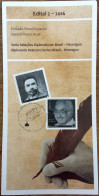Brochure Brazil Edital 2016 02 Diplomatic Relations Nicaragua Literature Without Stamp - Brieven En Documenten