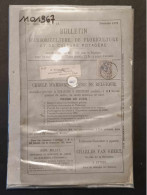 Bulletin D'arboriculture, De Floriculture Et De Culture Potagère - Décembre 1879 - 3ème Série Vol  III N°12 - Revues Anciennes - Avant 1900