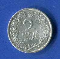 All  2  Mark  1925 A - 2 Reichsmark