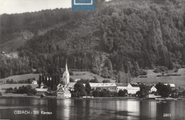 A 9570 OSSIACH, Blick Vom See, AK Nach Indonesien - Ossiachersee-Orte