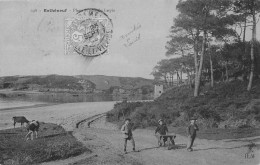 Rothéneuf * Route , Plage Et Bois Du Lupin * Villageois - Rotheneuf