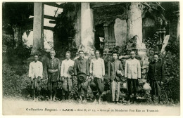 0 - B13359CPA - LAOS - TRANNINH - Groupe De Mandarins Pou Eun - Parfait état - ASIE - Laos