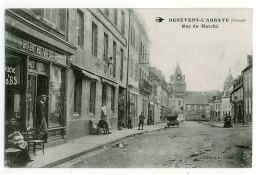 23 - B6927CPA - BENEVENT L'ABBAYE - Rue Du Marché - Epicerie-quincaillerie PREVOT - Très Bon état - CREUSE - Benevent L'Abbaye