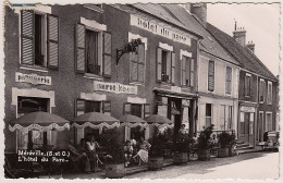 91 - B13555CPSM - MEREVILLE - Hotel Du Parc - Gauron - Loiseau - Bon état - ESSONNE - Mereville