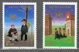 ONU NEW YORK MNH ** 576-577 Prévention Du Crime - Ungebraucht