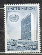 ONU NEW YORK MNH ** 590 Emblème Et Siège De L'ONU - Neufs
