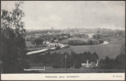 Pershore From Avonbank, Worcestershire, 1906 - Dowty Postcard - Pershore