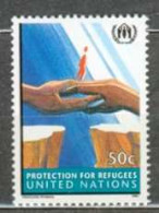 ONU NEW YORK MNH ** 655 Protection Des Réfugiés Pont Main - Ungebraucht