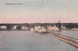 NUKUALOFA FROM WHARF     COLORISEE   + TIMBRES AU VERSO - Tonga