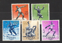 Spain 1964. JJOO Innsbruck / Tokio Ed 1617-21 (**) - Nuovi