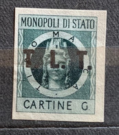 TRIESTE A - AMG FTT -  MARCHE PER CARTINE E TUBETTI SIGARETTE -  CARTINE G - Revenue Stamps