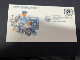 17-4-2024 (2 X 19) Australia - 1986 - Police Association Council - Premiers Jours (FDC)