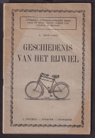 DDGG 002 -- BELGIQUE VELO -  Boek Geschiedenis Van Het Rijwiel, Door Houard, 24 Blz, Uitgever Opdebeek ANTWERPEN - Wielrennen