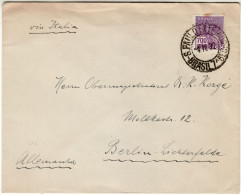 BRAZIL 1932  LETTER SENT  FROM SAO PAULO TO BERLIN - Lettres & Documents