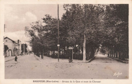 FRANCE - Brioude - Avenue De La Gare Et Route De Clermont - Carte Postale Ancienne - Brioude