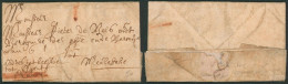 Précurseur - LAC Datée De Dendermonde (1711) + Port à La Craie Rouge Divers > Meulebeke + Note Dans Le Coin. TB état ! - 1621-1713 (Spaanse Nederlanden)