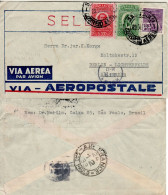 BRAZIL 1933  AIRMAIL LETTER SENT TO BERLIN LICHTERFELDE - Lettres & Documents