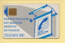 Télécarte : 600 Agences / 120 Unités : Numéro 0041E (voir Cadre, Texte Et Numérotation) - “600 Agences”