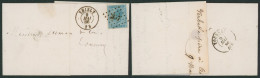 émission 1865 - N°18 Sur LAC Obl Pt 357 "Thielt" (1866) > Tournay / Luxe - 1865-1866 Profile Left