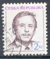 Czech Republic 1993 Single Stamp To Celebrate Vaclav Havel In Fine Used - Oblitérés