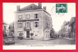 F-23-Dun Le Palleteau-01P83  L'avenue Fayolle, L'hôtel De France, Cpa BE - Dun Le Palestel