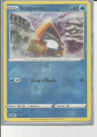 CARTE STALGAMIN REVERSE REGNE DE GLACE N° 33 - Épée & Bouclier