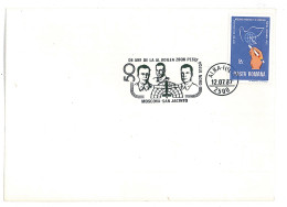 COV 08 - 2032 Polar Fly, Russia-USA, Romania - Cover - Used - 1987 - Voli Polari