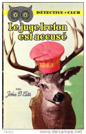 C1 John DICKSON CARR Le Juge Ireton Est Accuse 1951 Gideon FELL Detective Club PORT INCLUS France - Ditis - Détective Club