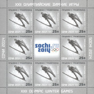 Russia 2011 Olimpic Games. Sochi 2014. Mi 1761-63 3 Klb - Winter 2014: Sotchi