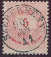 1881. Colour Number Krajcar 5kr Stamp, SZEDERKENY - ...-1867 Prephilately