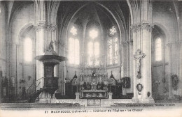 MACHECOUL Interieur De L Eglise Le Choeur 28(scan Recto-verso) MA1423 - Machecoul