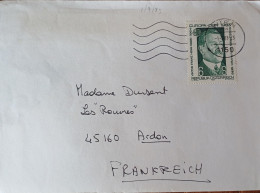 AUTRICHE SEUL SUR LETTRE POUR LA FRANCE 1983 - Lettres & Documents