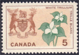 Canada White Trillium Blanc MNH ** Neuf SC (04-18a) - Unused Stamps