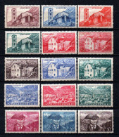 Andorre - 1944 - Paysages  - Entre N° 100 Et 118 - Neufs ** - MNH - Ungebraucht