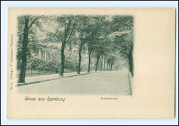 XX005350/ Hamburg Wandsbek Jordanstraße AK Ca.1900 - Wandsbek