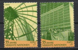 UN/Vienna, 2000, UN 55th Anniv, Set, MNH - Ungebraucht