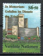 UN/Vienna, 1999, Fallen In The Cause Of Peace, 6.50S, MNH - Neufs