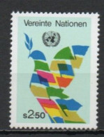 UN/Vienna, 1980, Bird Of Peace, 2.50S, MNH - Neufs
