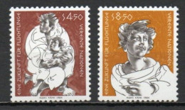 UN/Vienna, 1984, Future For Refugees, Set, UNUSED NO GUM - Neufs